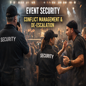 Event Security Skills: De-Escalation