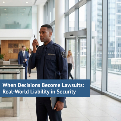 When Decisions Become Lawsuits: Real-World Liability in Security